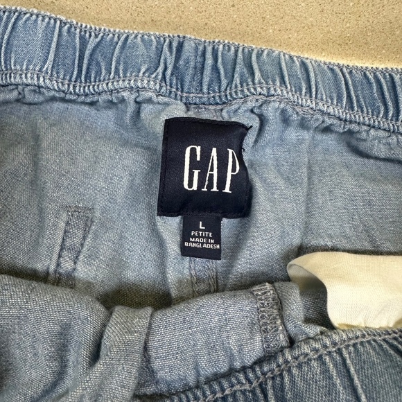 Women's Gap Wide Leg Cargo Pants Blue Size Large - Picture 4 of 7